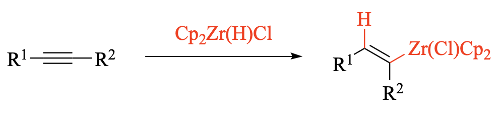 Hydrozirconation of Alkynes